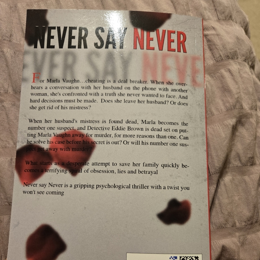 Never Say Never by Toni Larue Book - Picture 2 of 2